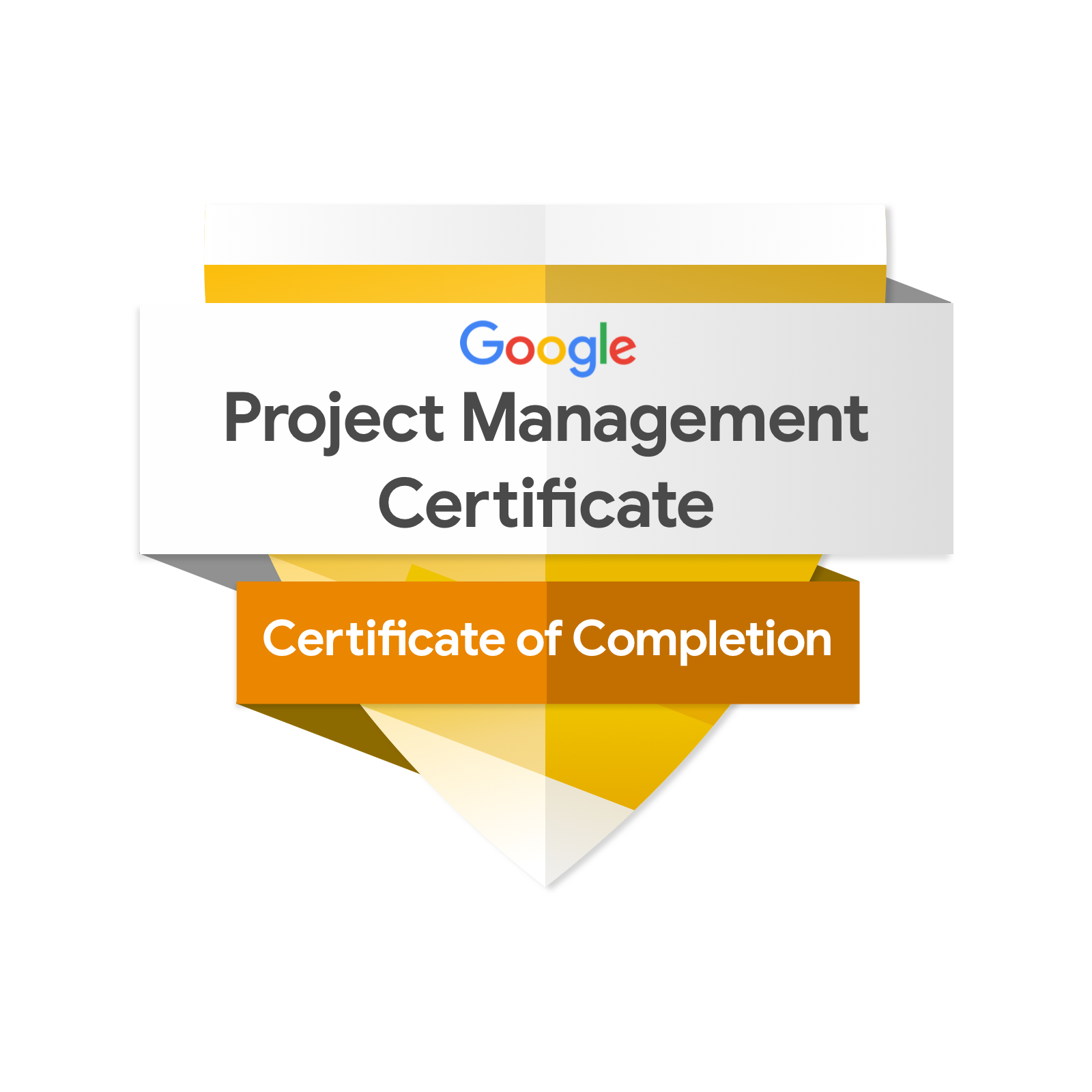 Google Project Management Certificate